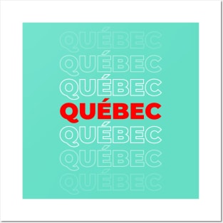 Québec Posters and Art